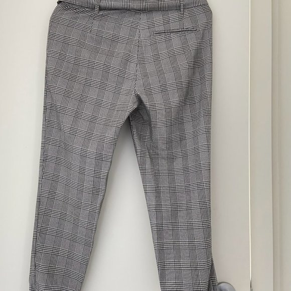 Zara Paperbag Checkered Pants - Picture 5 of 5